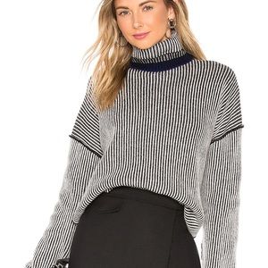 Theory Oversized Striped Sweater | L